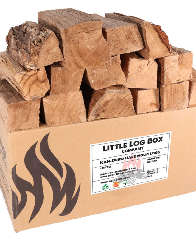 Kiln-Dried Hardwood Logs – Full Pallet (Bulk Builders Bags)